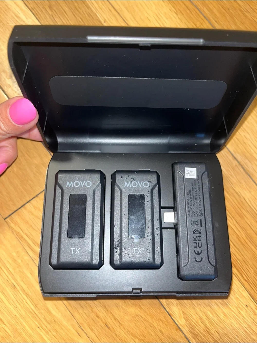 OVO / MOVO Dual TX Wireless Lavalier Microphone Kit - Black